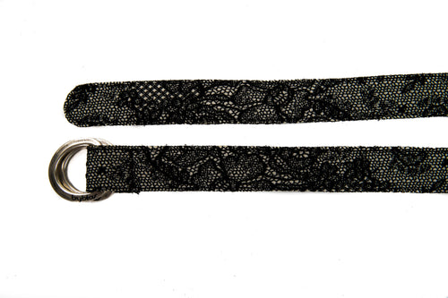 BYBLOS Black Wool Women's Belt