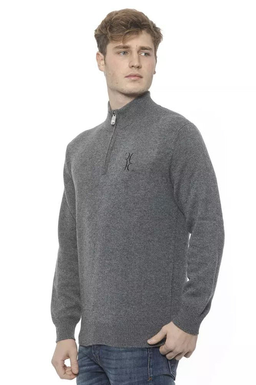 Billionaire Italian Couture Gray Cashmere Men's Sweater