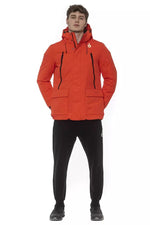 Tond Red Polyester Men's Jacket