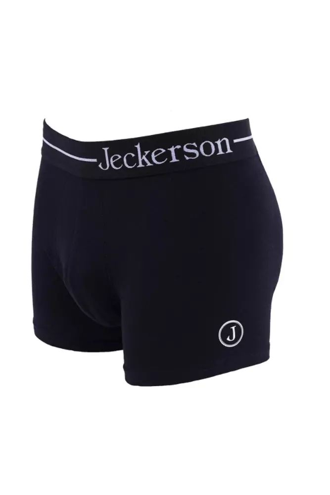 Jeckerson Sleek Monochrome Boxers with Branded Men's Band