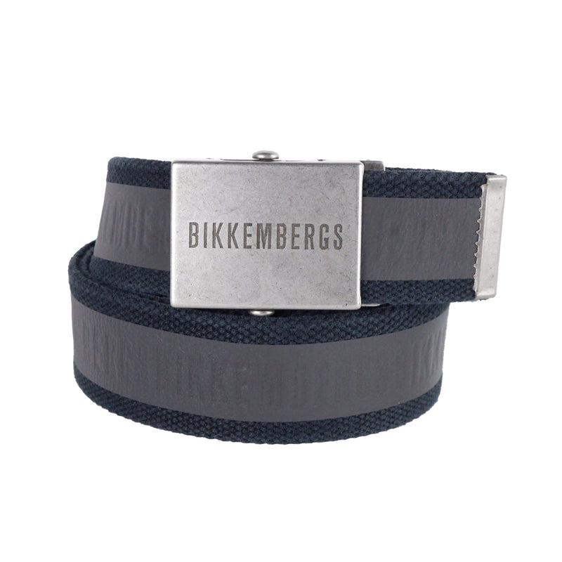 Bikkembergs Black Cotton Men's Belt
