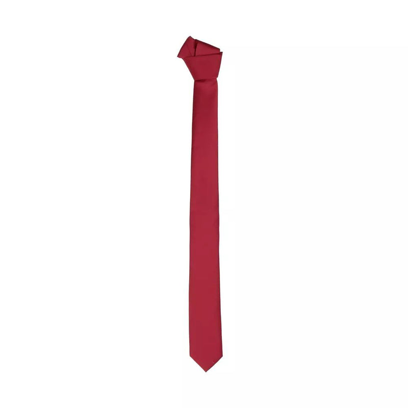 Emilio Romanelli Elegant Pink Silk Slim Men's Tie