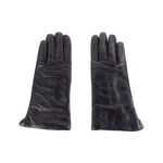 Cavalli Class Black Leather Di Lambskin Women's Glove