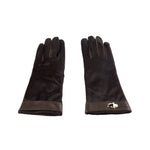 Cavalli Class Elegant Dark Brown Ladies Women's Gloves
