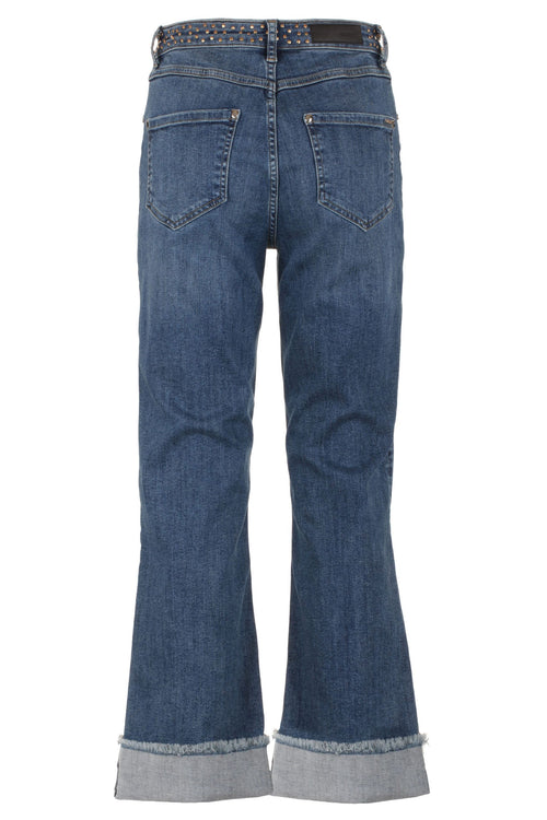 Imperfect Blue Cotton Jeans &amp; Women's Pant