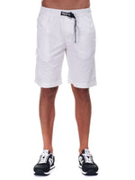 Refrigiwear Summertime Elegance White Cotton Men's Shorts