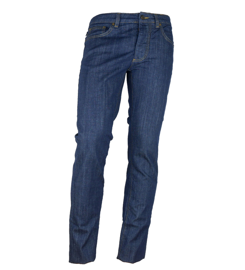 Cavalli Class Chic Dark Blue Regular Fit Men's Denim