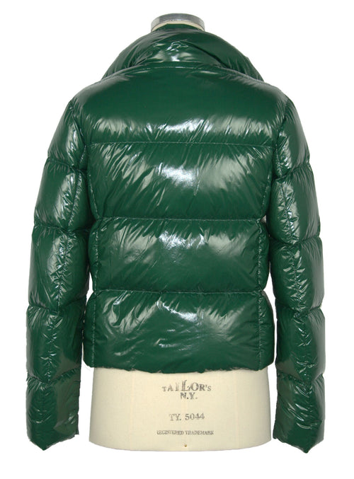 Refrigiwear Chic Shiny Down Ellis Jacket in Women's Green
