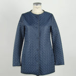 Emilio Romanelli Elegant Blue Polyester Women's Jacket