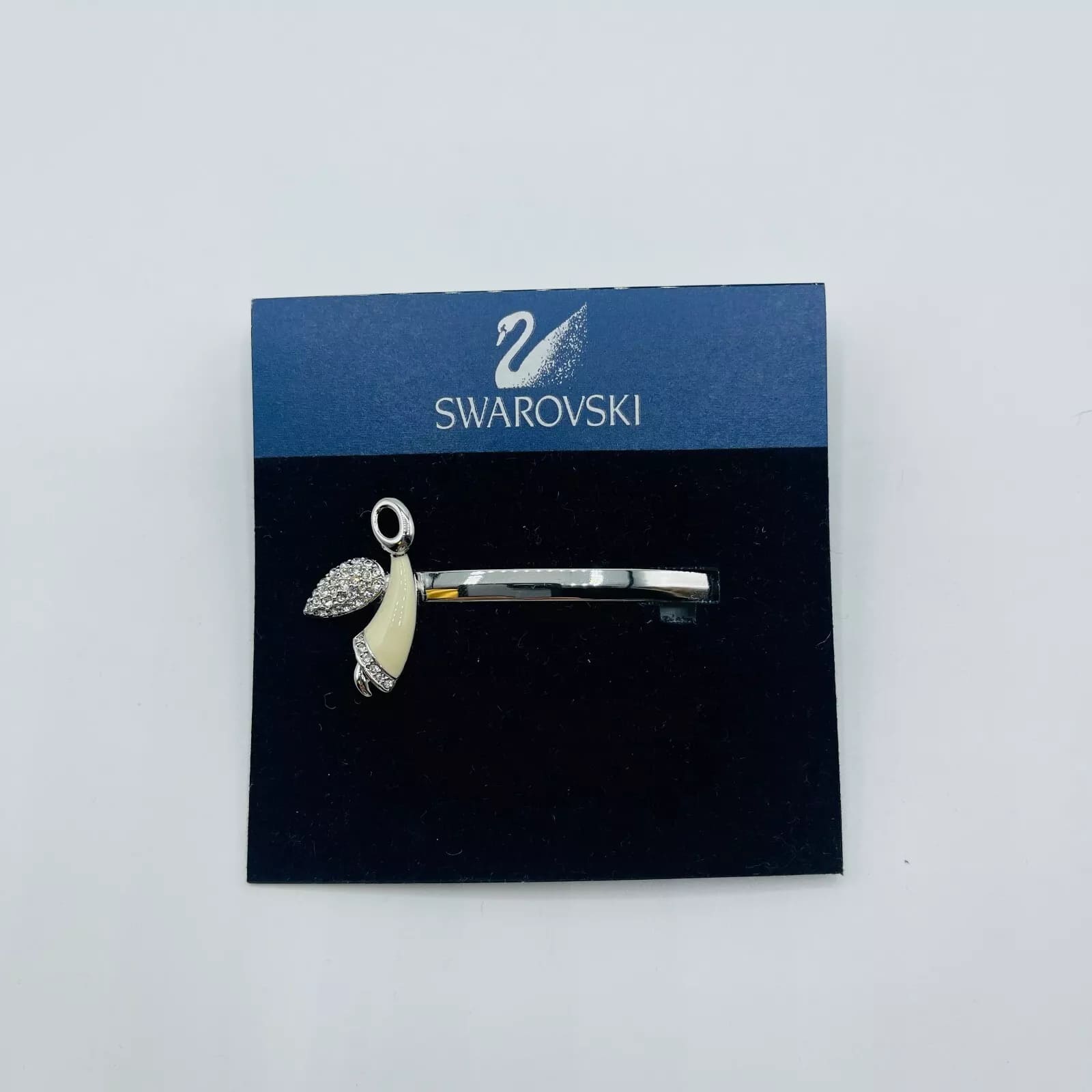 Swarovski Dancing Rhodium Silver Angel Hair Pin