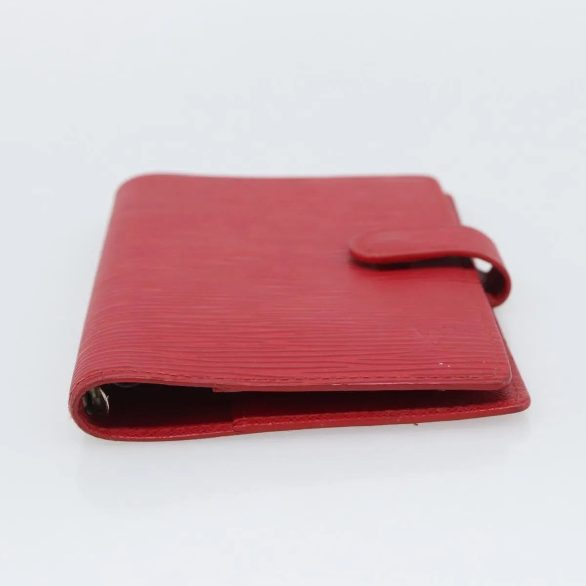 Louis Vuitton Agenda Cover Damier Red Leather Clutche & Pouche Bag (Pre-Owned)