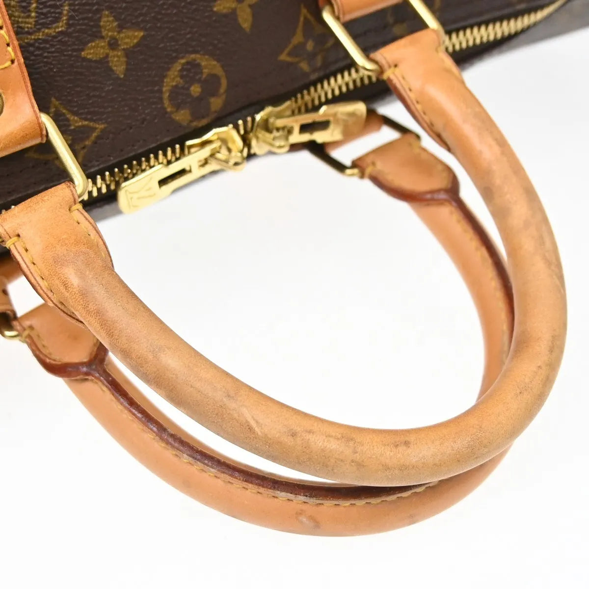 Louis Vuitton Keepall Monogram Brown Canvas Travel Bag Bag (Pre-Owned)