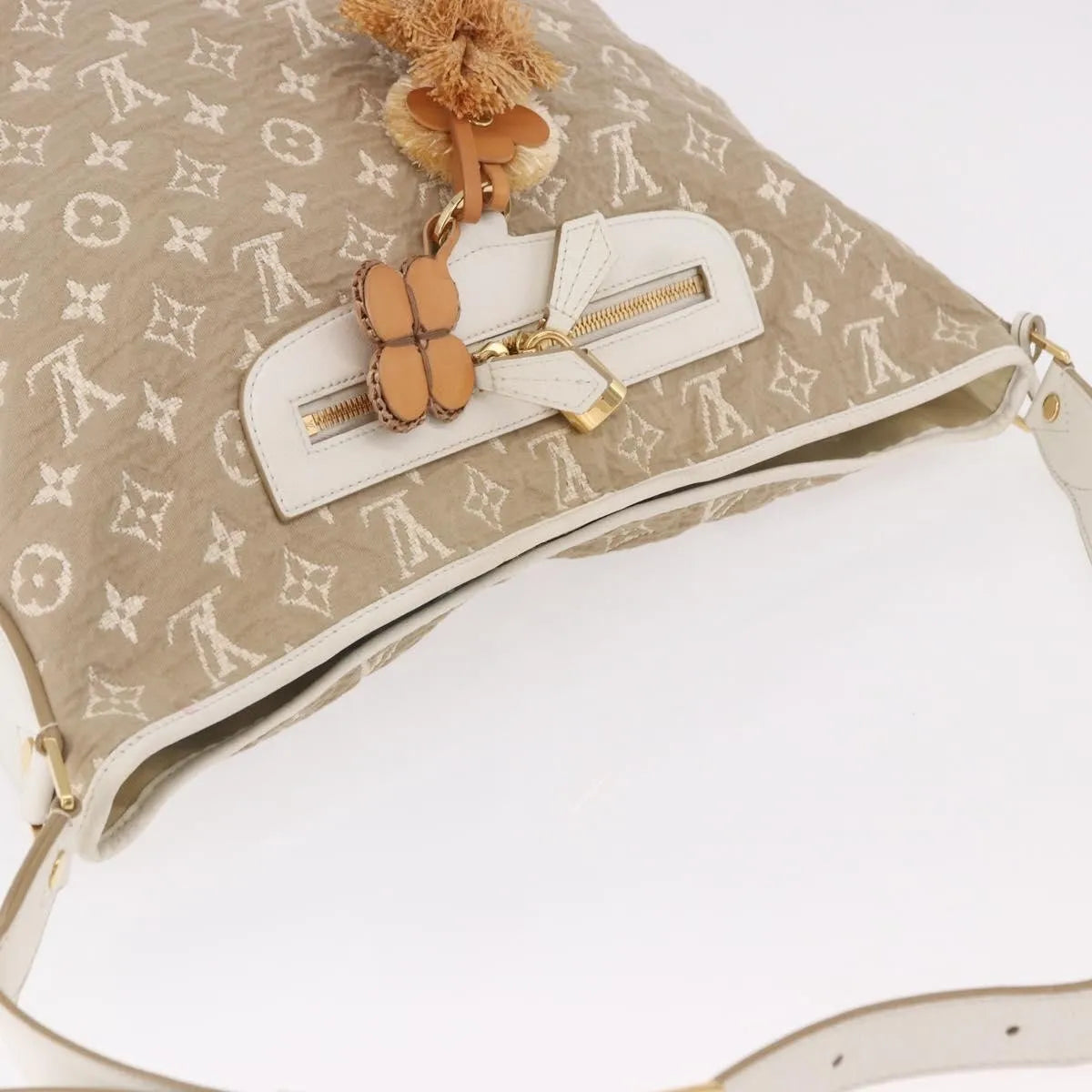 Louis Vuitton Besace Handbag Monogram Sabbia Beige Canvas Shoulder Bag Bag (Pre-Owned)
