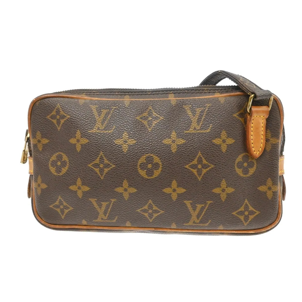 Louis Vuitton Pochette Marly Bandouliere Monogram Canvas Brown Canvas Shoulder Bag Bag (Pre-Owned)