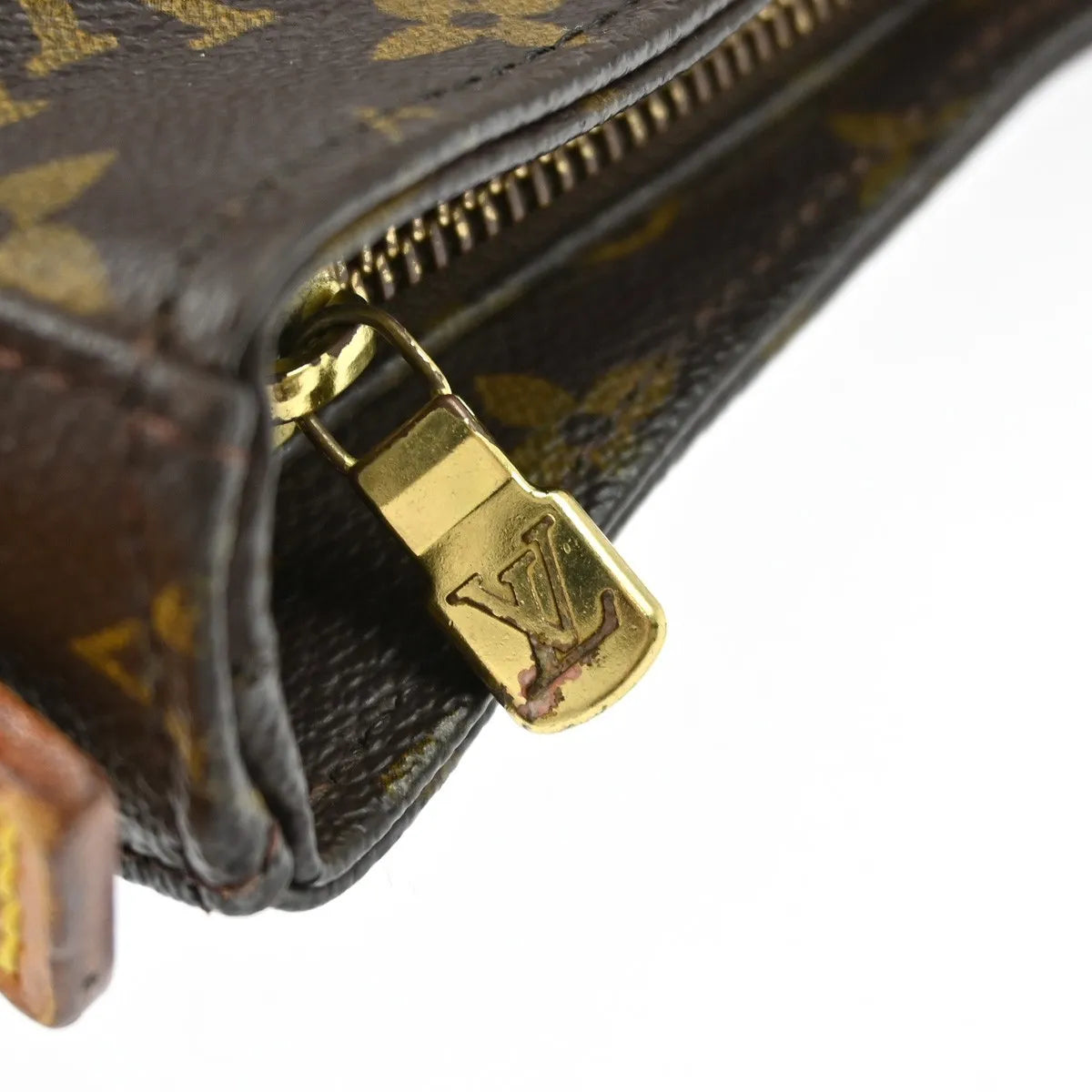Louis Vuitton Monogram Looping Monogram Canvas Brown Canvas Shoulder Bag Bag (Pre-Owned)