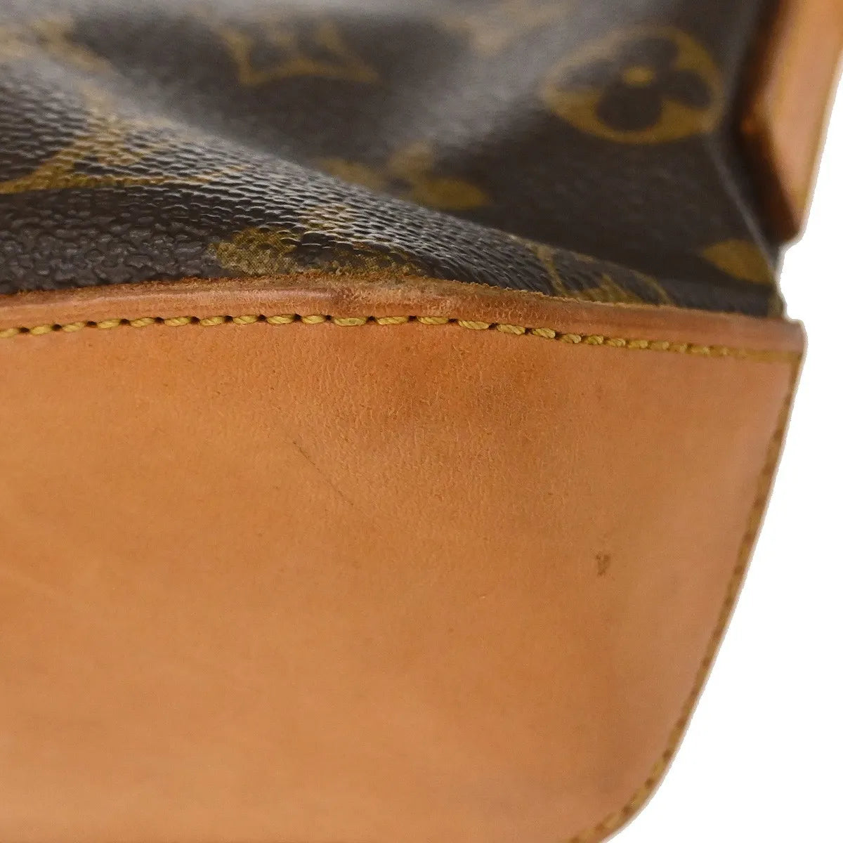 Louis Vuitton Trotteur Monogram Canvas Brown Canvas Shoulder Bag Bag (Pre-Owned)