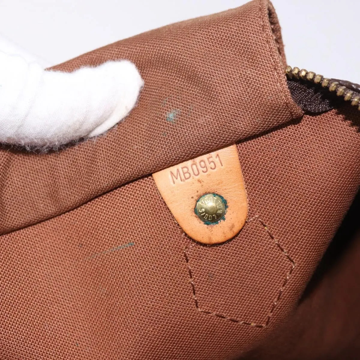 Louis Vuitton Speedy Monogram Canvas Brown Canvas Handbag (Pre-Owned)