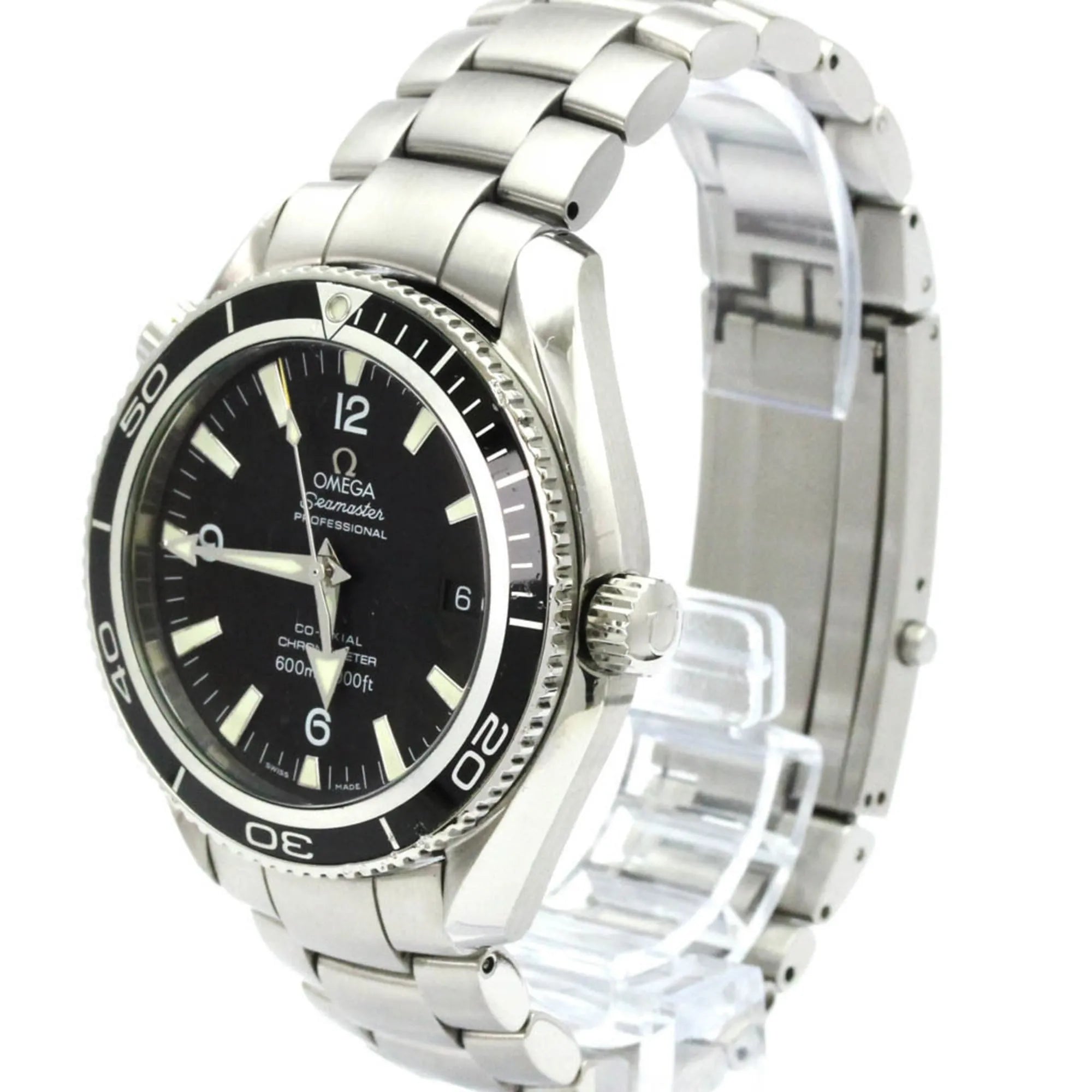 Omega Seamaster Planet Ocean 600M Co-Axial Automatic Watch Stainless Steel Watch (Pre-Owned)