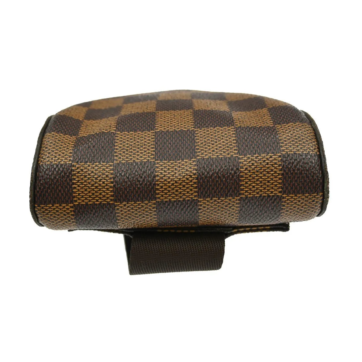 Louis Vuitton Geronimos Waist Damier Ebene Brown Canvas Shoulder Bag Bag (Pre-Owned)