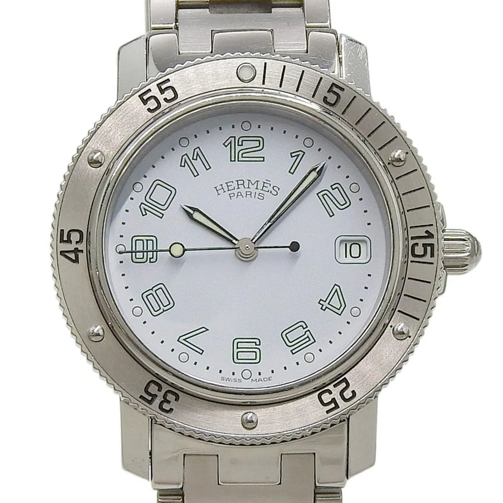 Hermes Clipper Diver Quartz Stainless Steel Watch (Pre-Owned)