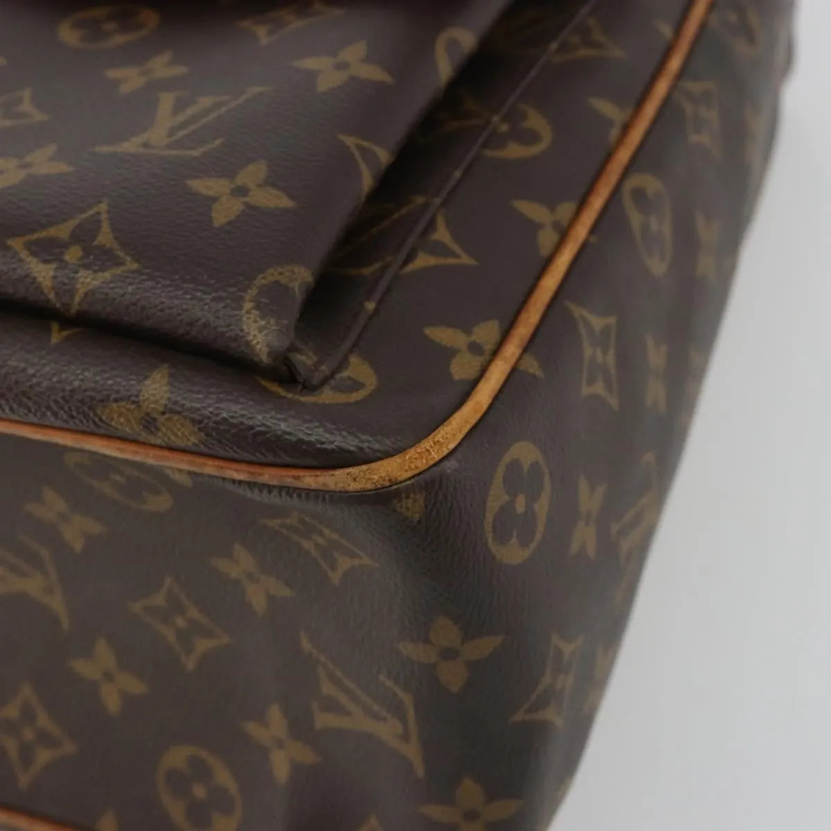 Louis Vuitton Multipli Cite Monogram Canvas Brown Canvas Shoulder Bag Bag (Pre-Owned)