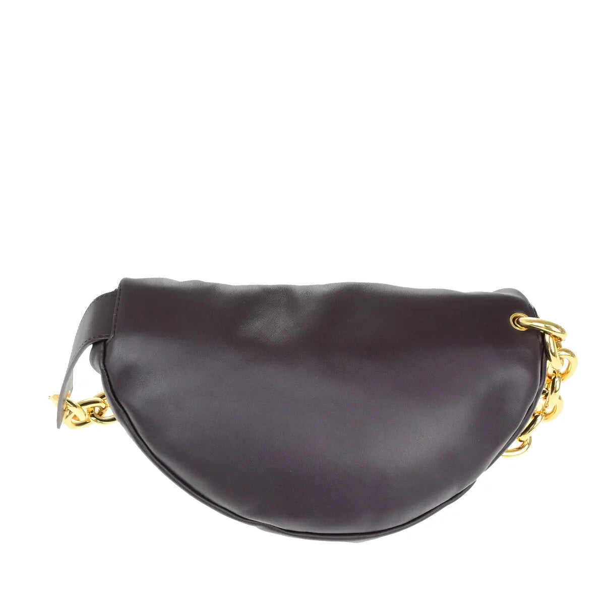 Bottega Veneta The Chain Leather Burgundy Leather Bag (Pre-Owned)