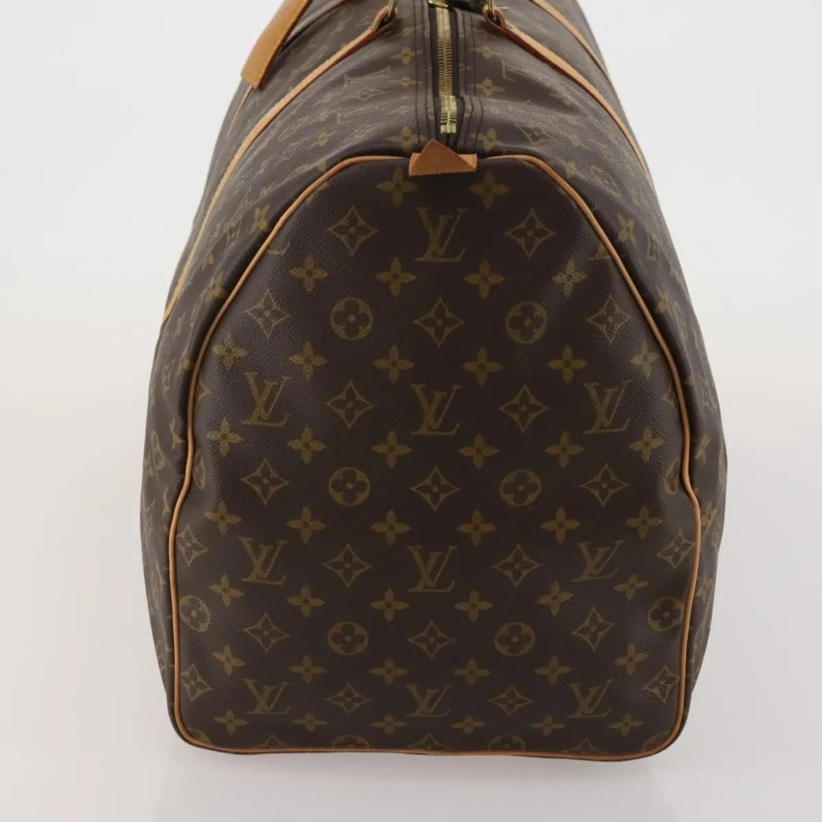 Louis Vuitton Keepall Monogram Canvas Brown Canvas Travel Bag Bag (Pre-Owned)