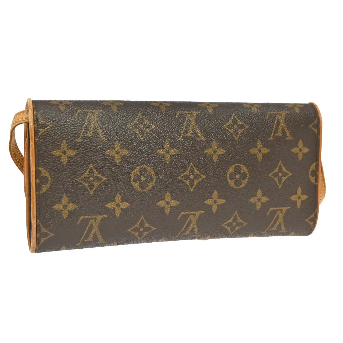 Louis Vuitton Twin Monogram Canvas Brown Canvas Clutche & Pouche Bag (Pre-Owned)