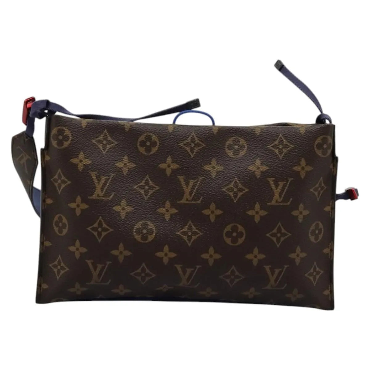 Louis Vuitton Outdoor Limited Edition Monogram Pacific Canvas Blue Canvas Shoulder Bag Bag (Pre-Owned)
