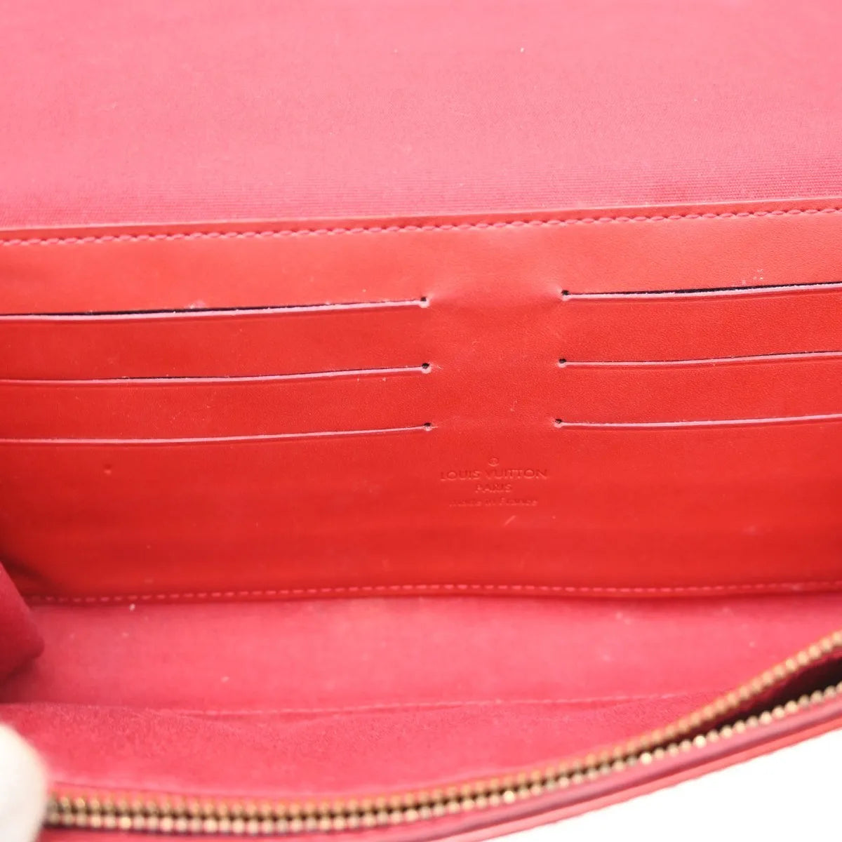 Louis Vuitton Rossmore Handbag Monogram Vernis Red Patent_Leather Shoulder Bag Bag (Pre-Owned)