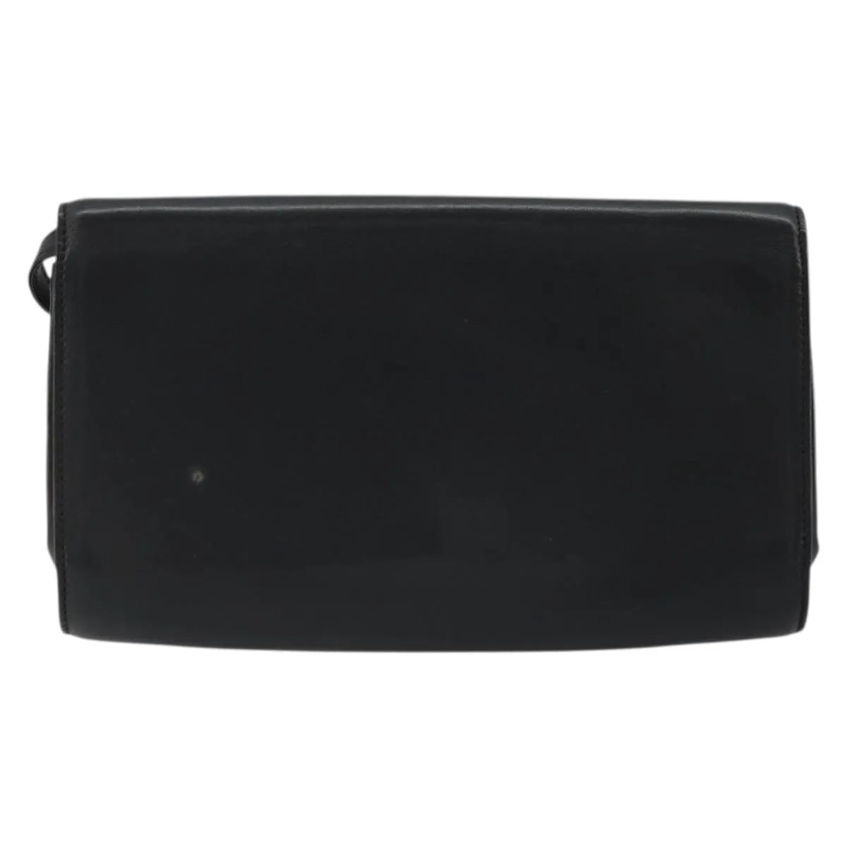 Celine Vintage Horsebit Sling Leather Black Leather Shoulder Bag Bag (Pre-Owned)