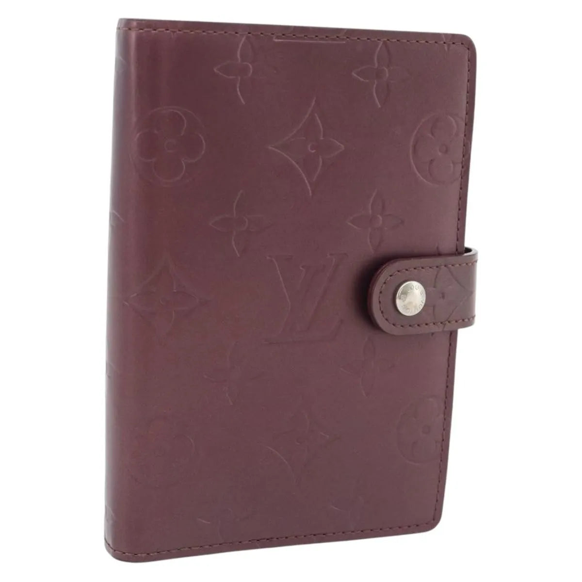 Louis Vuitton Agenda Cover Monogram Canvas Purple Canvas Clutche & Pouche Bag (Pre-Owned)