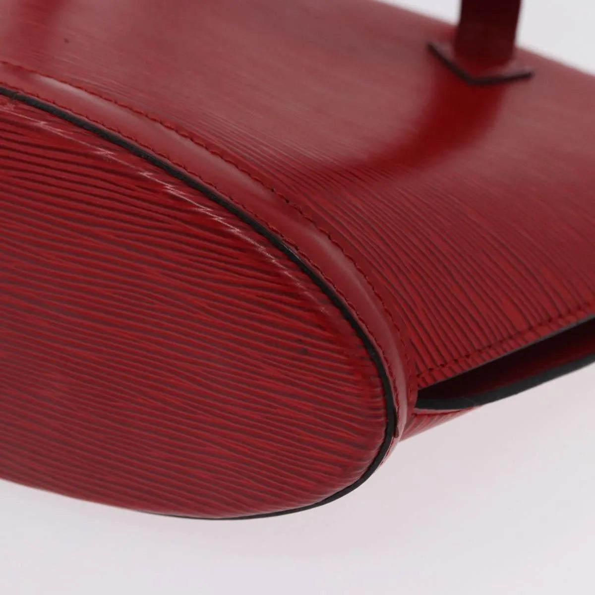 Louis Vuitton Saint Jacques Epi Red Leather Handbag (Pre-Owned)