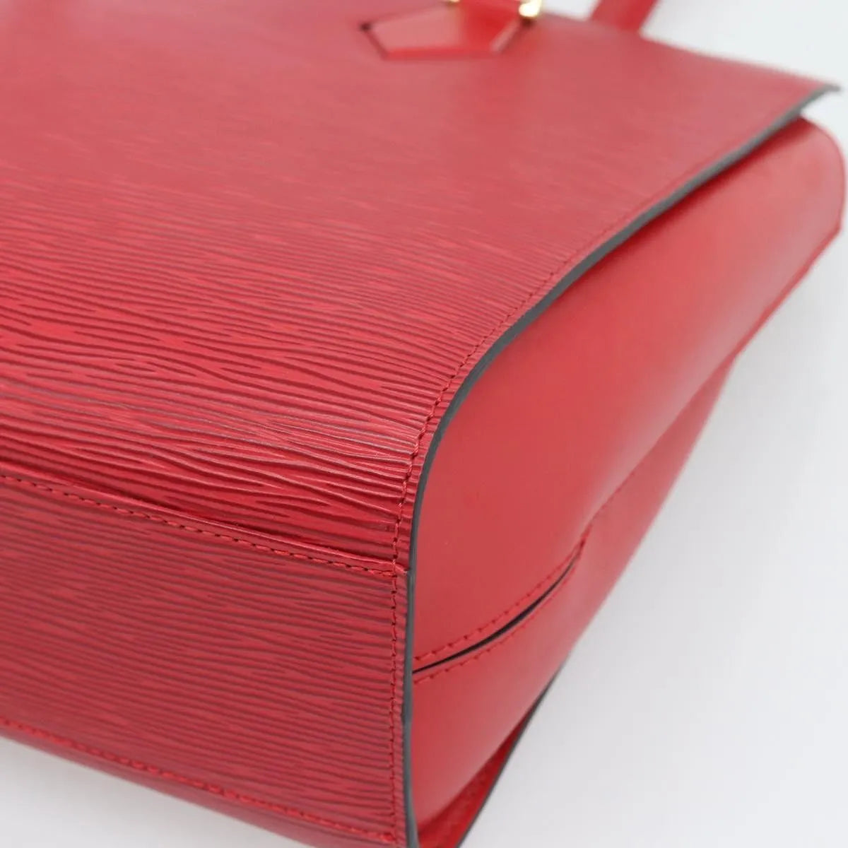 Louis Vuitton Duplex Epi Leather Red Leather Shoulder Bag Bag (Pre-Owned)