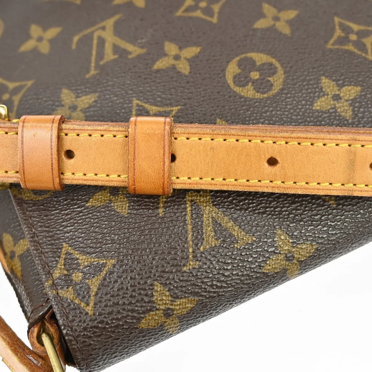 Louis Vuitton Musette Salsa Monogram Canvas Brown Canvas Shoulder Bag Bag (Pre-Owned)