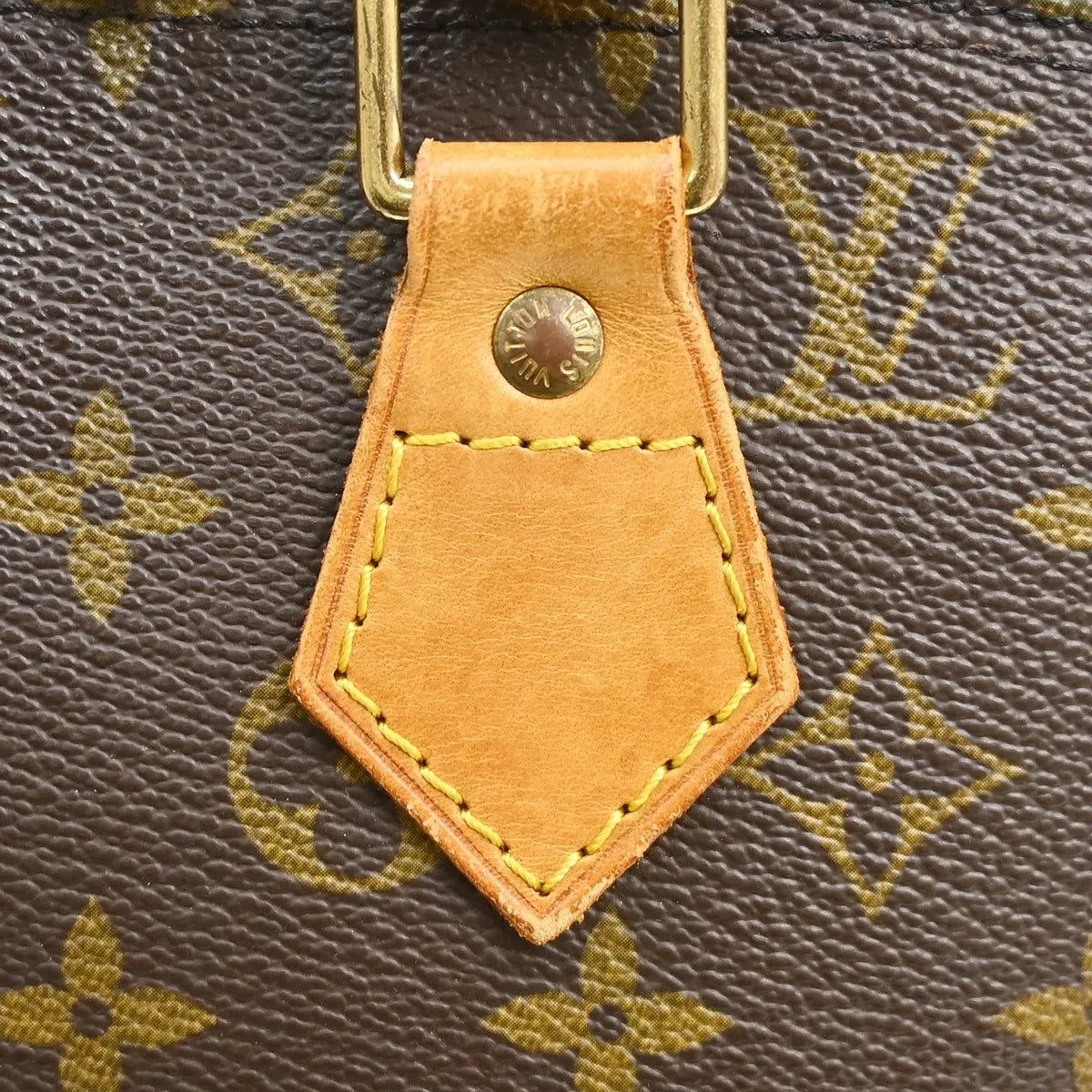 Louis Vuitton Alma Monogram Canvas Brown Canvas Handbag (Pre-Owned)