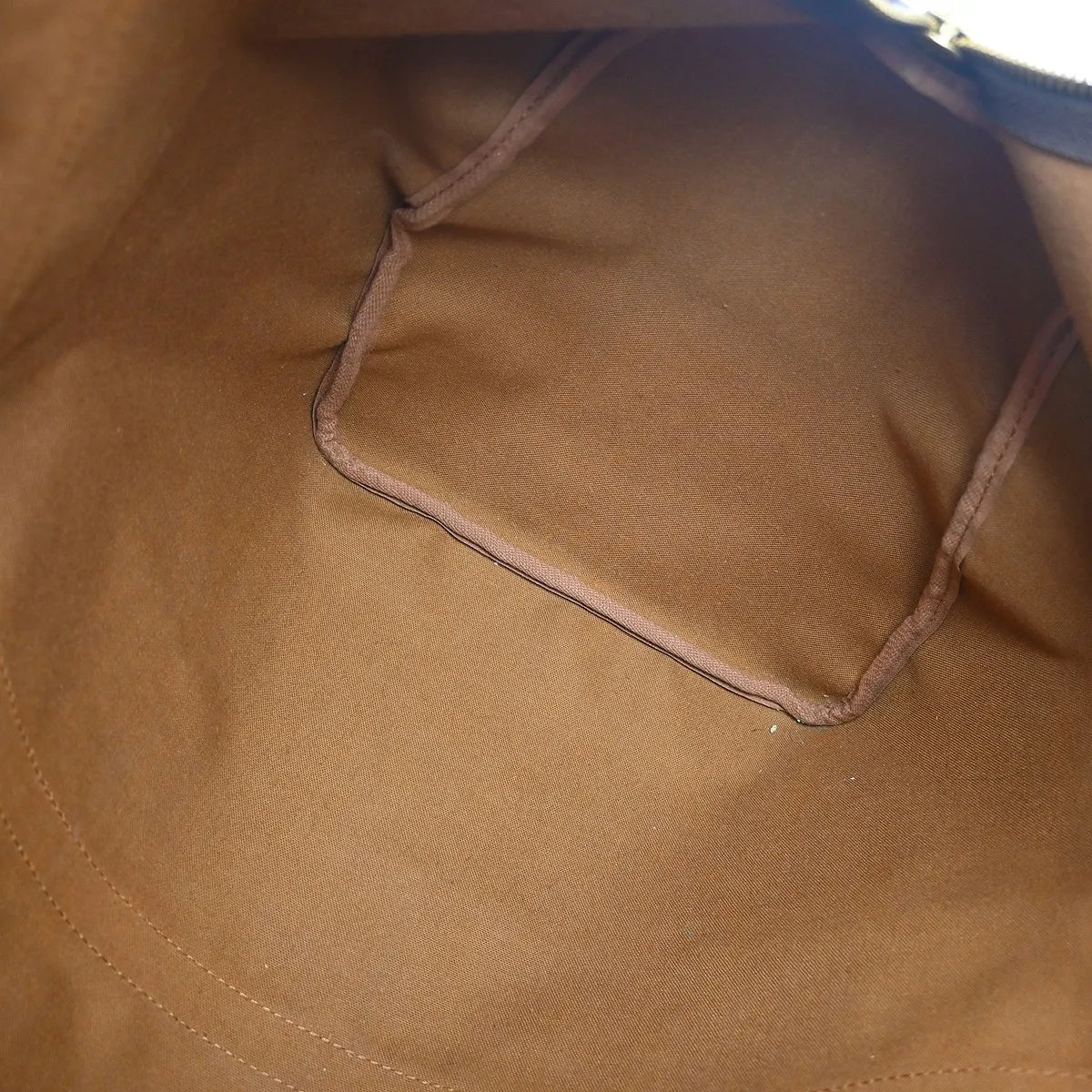 Louis Vuitton Keepall Monogram Canvas Brown Canvas Travel Bag Bag (Pre-Owned)