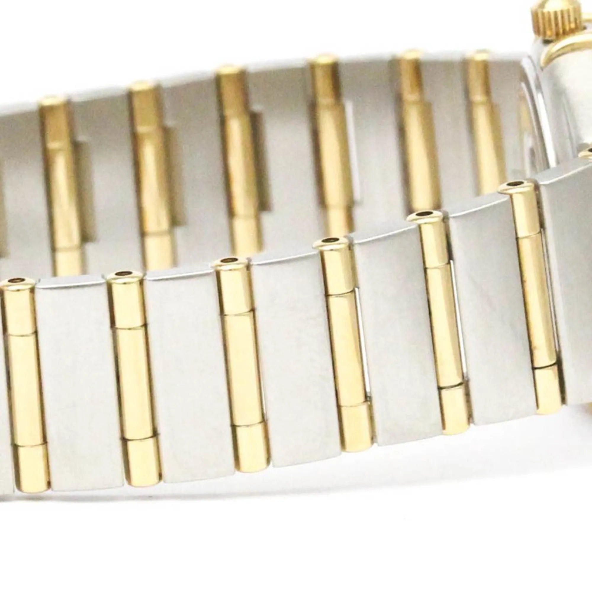 Omega Constellation Quartz Stainless Steel And Yellow Gold Watch (Pre-Owned)