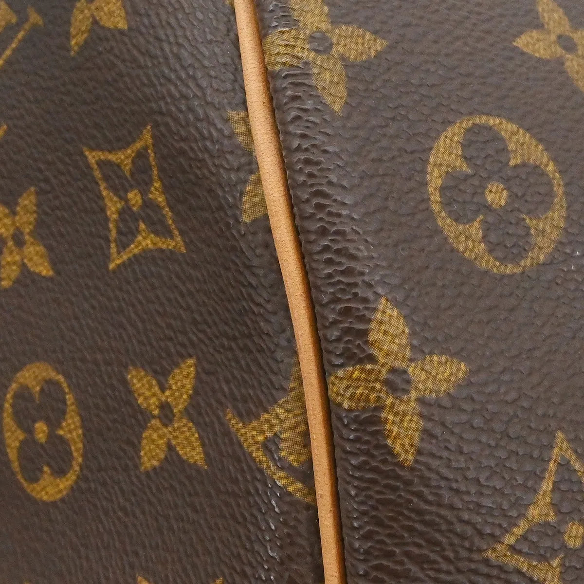 Louis Vuitton Keepall Monogram Canvas Brown Canvas Travel Bag Bag (Pre-Owned)