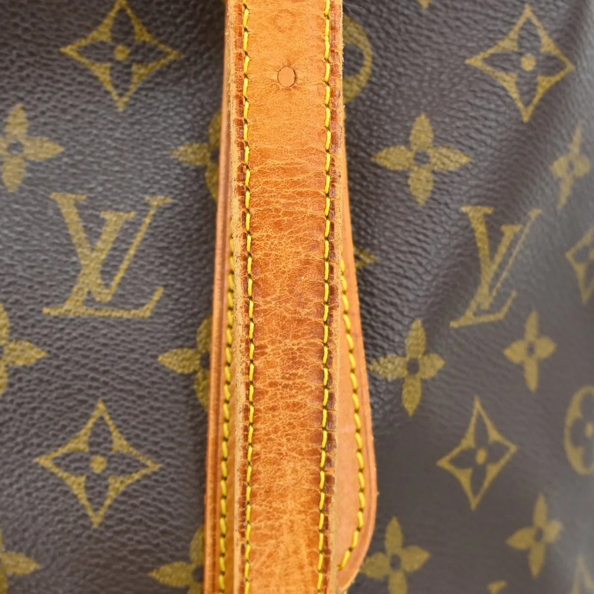 Louis Vuitton Bucket Monogram Canvas Brown Canvas Tote Bag Bag (Pre-Owned)