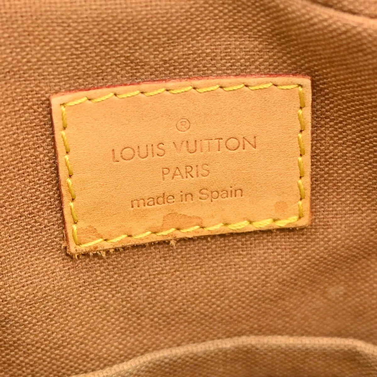 Louis Vuitton Sac Bosphore Monogram Canvas Brown Canvas Handbag (Pre-Owned)