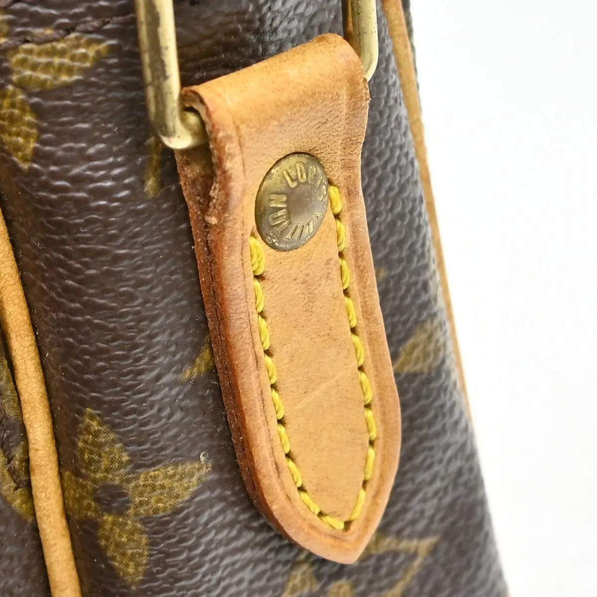 Louis Vuitton Amazone Monogram Canvas Brown Canvas Shoulder Bag Bag (Pre-Owned)