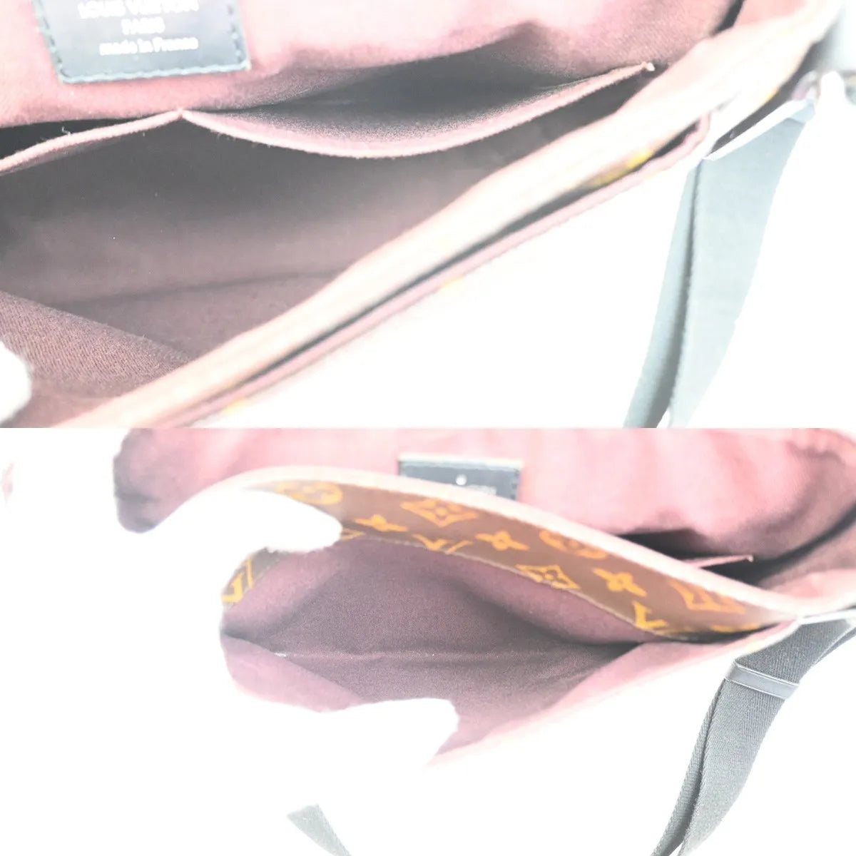 Louis Vuitton District Messenger Bag Macassar Monogram Canvas Brown Canvas Shoulder Bag Bag (Pre-Owned)