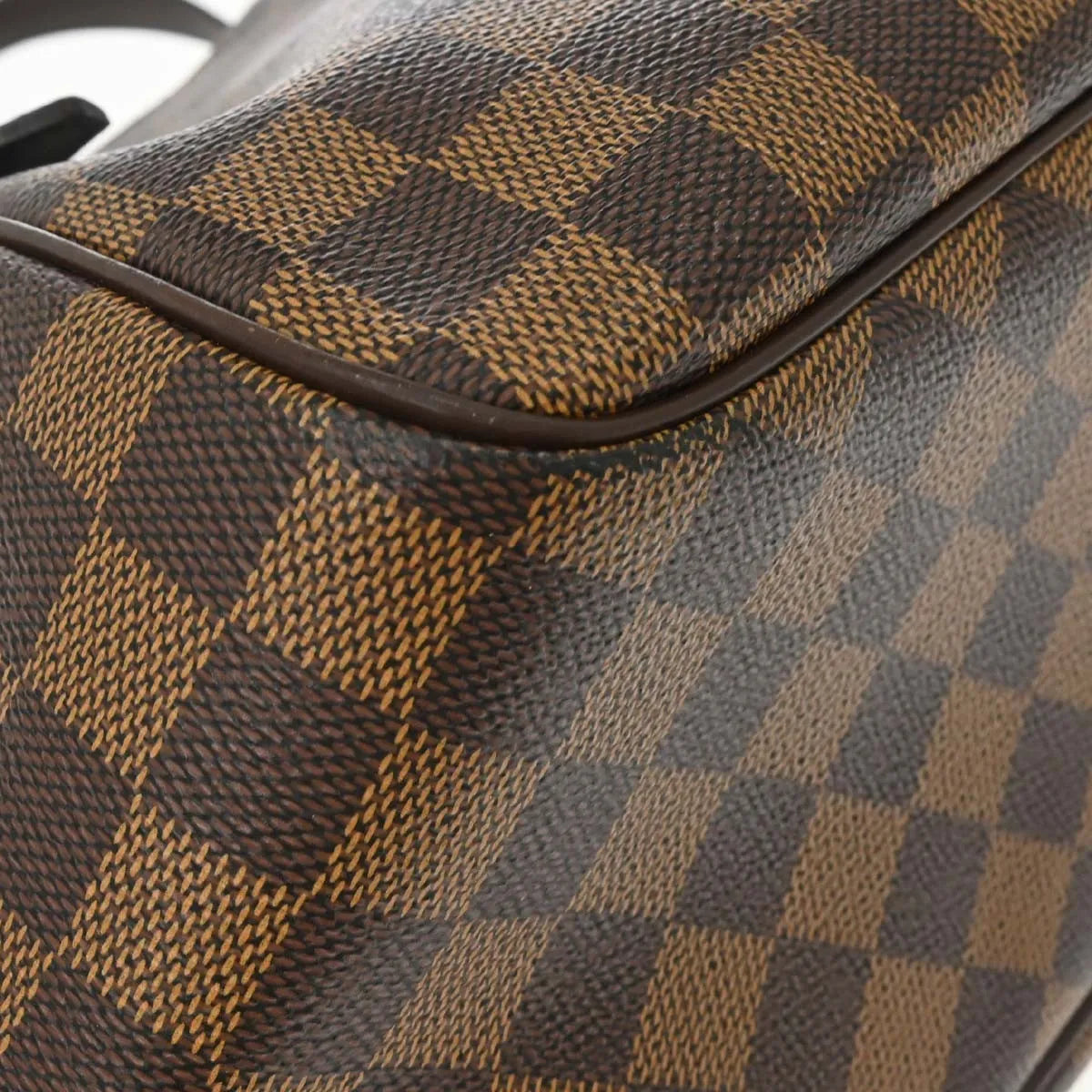 Louis Vuitton Belem Damier Brown Canvas Shoulder Bag Bag (Pre-Owned)