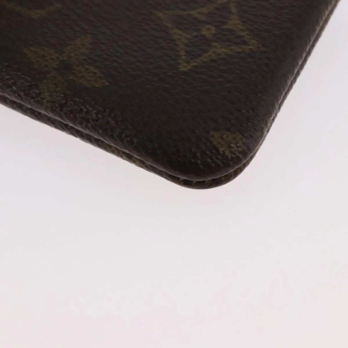 Louis Vuitton Pochette Clés Monogram Canvas Brown Canvas Wallets Accessory (Pre-Owned)