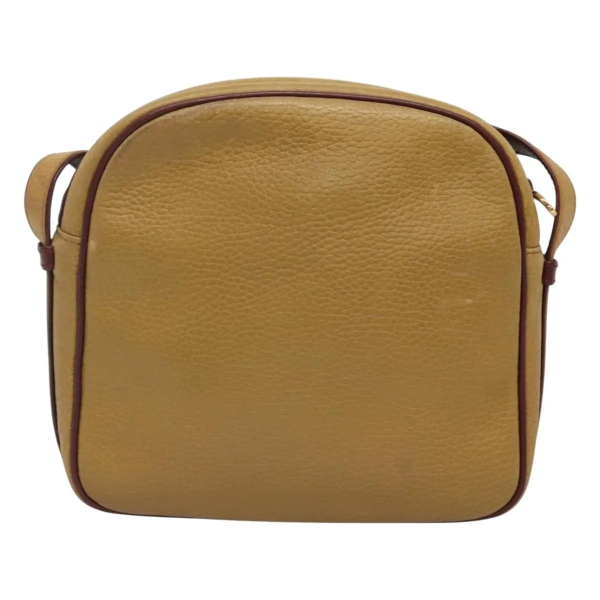 Cartier Tasseled Must De Cartier Leather Yellow Leather Shoulder Bag Bag (Pre-Owned)