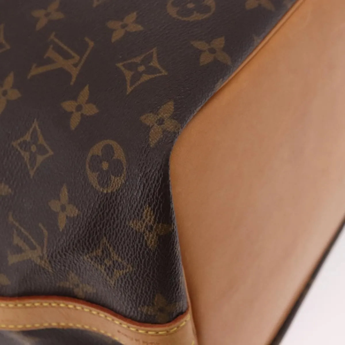 Louis Vuitton Petit Noe Monogram Canvas Brown Canvas Shoulder Bag Bag (Pre-Owned)