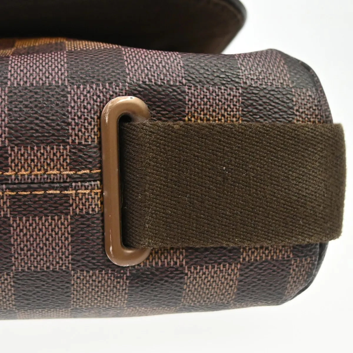 Louis Vuitton Brooklyn Damier Brown Canvas Crossbody Bag Bag (Pre-Owned)