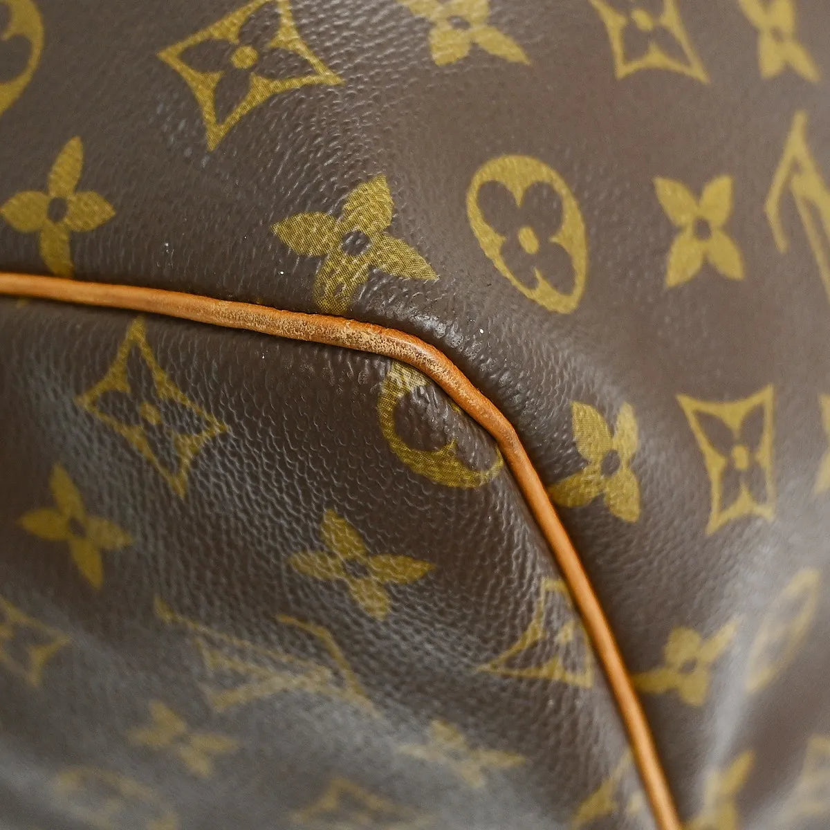 Louis Vuitton Keepall Monogram Canvas Brown Canvas Travel Bag Bag (Pre-Owned)