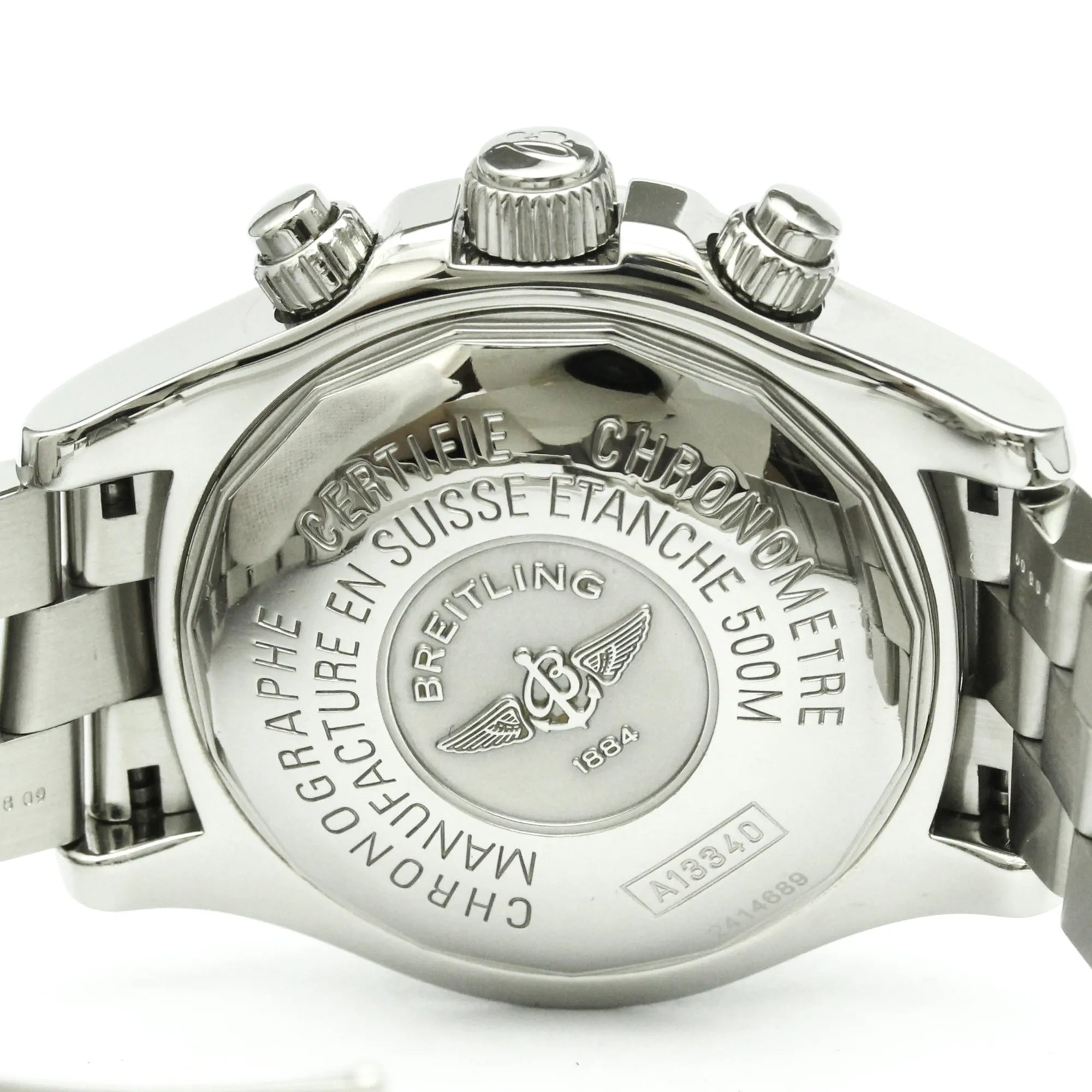 Breitling Superocean Chronograph Automatic Stainless Steel Watch (Pre-Owned)